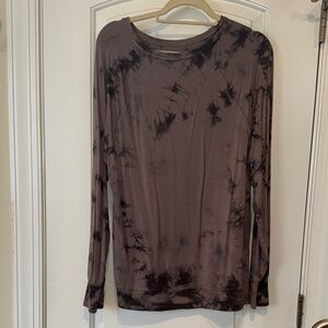 Tie-Dye Long Sleeve Top